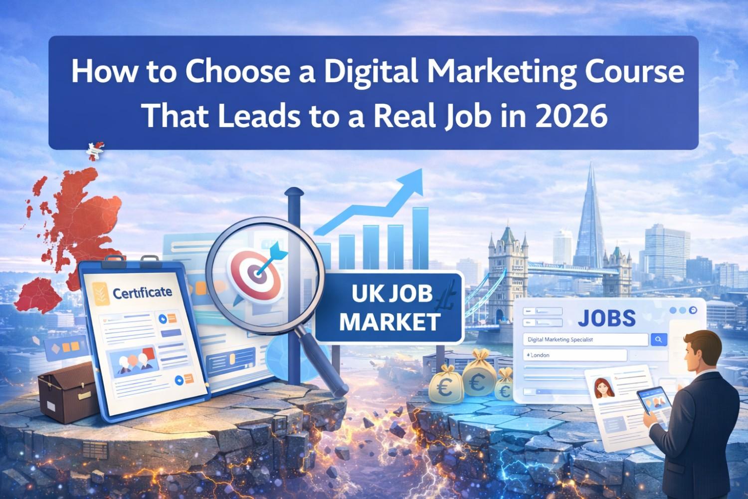 How to Choose a Digital Marketing Course That Leads to a Real Job in 2026